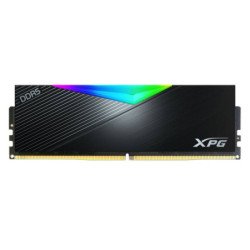 Memoria RAM ADATA XPG LANCER, DDR5 16GB UDIMM 6000MHz. Disipador NEGRO con RGB. NP. AX5U6000C3016G-CLARBK